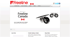 Desktop Screenshot of freelineskates.ca